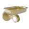 Allied Brass Clearview Collection Wall Mounted Soap Dish Holder with Dotted Accents CV-32D-SBR