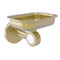 Allied Brass Clearview Collection Wall Mounted Soap Dish Holder with Groovy Accents CV-32G-SBR