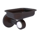 Allied Brass Clearview Collection Wall Mounted Soap Dish Holder with Groovy Accents CV-32G-VB