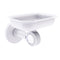Allied Brass Clearview Collection Wall Mounted Soap Dish Holder with Groovy Accents CV-32G-WHM