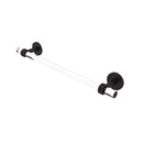 Allied Brass Clearview Collection 18 Inch Towel Bar with Groovy Accents CV-41G-18-ABZ