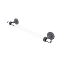 Allied Brass Clearview Collection 36 Inch Towel Bar with Groovy Accents CV-41G-36-GYM