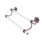 Allied Brass Clearview Collection 18 Inch Double Towel Bar CV-72-18-CA