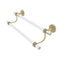 Allied Brass Clearview Collection 18 Inch Double Towel Bar CV-72-18-SBR