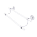 Allied Brass Clearview Collection 18 Inch Double Towel Bar CV-72-18-WHM