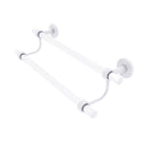 Allied Brass Clearview Collection 24 Inch Double Towel Bar CV-72-24-WHM