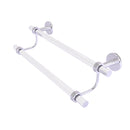 Allied Brass Clearview Collection 30 Inch Double Towel Bar CV-72-30-SCH