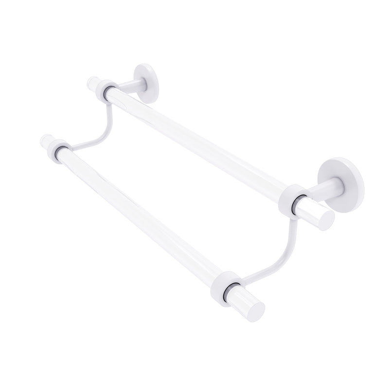 Allied Brass Clearview Collection 30 Inch Double Towel Bar CV-72-30-WHM