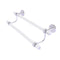 Allied Brass Clearview Collection 24 Inch Double Towel Bar with Groovy Accents CV-72G-24-PC