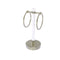 Allied Brass Clearview Collection Vanity Top Guest Towel Ring with Twisted Accents CV-GTRST-10-PNI