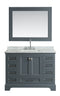 Design Element Omega 48" Single Sink Vanity in Gray