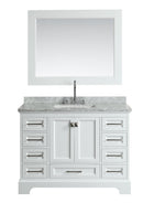 Design Element Omega 48" Single Sink Vanity in White