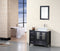 Design Element Arlington 37" Single Sink Vanity Set in Espresso
