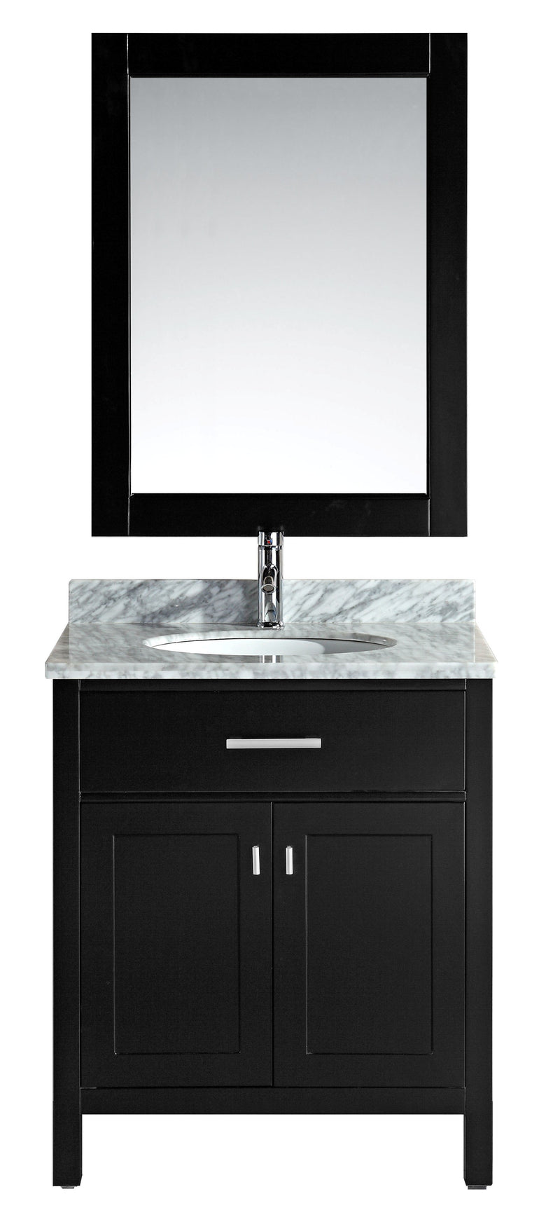Design Element London 30" Single Sink Vanity Set in Espresso