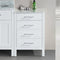 Design Element London 20" Cabinet in White