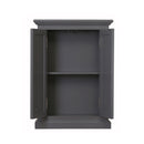 Water Creation Derby Collection Wall Cabinet in Cashmere Gray DERBY-TT-G