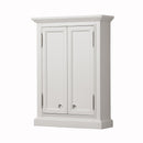 Water Creation Derby Collection Wall Cabinet in White DERBY-TT-W