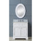 Water Creation 24" Pure White Single Sink Bathroom Vanity From The Derby Collection DE24CW01PW-000000000