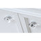 Water Creation 24" Pure White Single Sink Bathroom Vanity From The Derby Collection DE24CW01PW-000000000