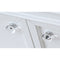 Water Creation 60" Pure White Double Sink Bathroom Vanity From The Derby Collection DE60CW01PW-000000000