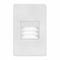 Dainolite White Rectangle In/Outdoor 3W Led Wal DLEDW-234-WH