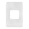 Dainolite White Rectangle In/Outdoor 3W Led Wal DLEDW-245-WH