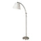 Dainolite Adjustable Floor Lamp - White Shade DM2578-F-SC