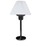 Dainolite Table Lamp W/200W Bulb   Black DM980-BK