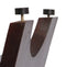 DecoTeak Serenity 30" Eastern Style Teak Shower Bench Stool with Shelf DT102