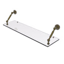 Allied Brass Dottingham Collection 30 Inch Floating Glass Shelf DT-1-30-ABR