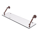 Allied Brass Dottingham Collection 30 Inch Floating Glass Shelf DT-1-30-CA
