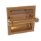 Allied Brass Dottingham Collection Recessed Toilet Paper Holder DT-24C-BBR