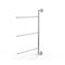Allied Brass Dottingham Collection 3 Swing Arm Vertical 28 Inch Towel Bar DT-27-3-16-28-PC
