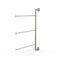 Allied Brass Dottingham Collection 3 Swing Arm Vertical 28 Inch Towel Bar DT-27-3-16-28-SN