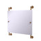 Allied Brass Dottingham Landscape Rectangular Frameless Rail Mounted Mirror DT-27-93-BBR