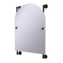 Allied Brass Dottingham Collection Arched Top Frameless Rail Mounted Mirror DT-27-94-ABZ