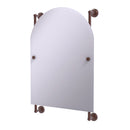 Allied Brass Dottingham Collection Arched Top Frameless Rail Mounted Mirror DT-27-94-CA