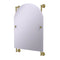 Allied Brass Dottingham Collection Arched Top Frameless Rail Mounted Mirror DT-27-94-SBR