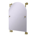Allied Brass Dottingham Collection Arched Top Frameless Rail Mounted Mirror DT-27-94-UNL