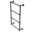 Allied Brass Dottingham Collection 4 Tier 30 Inch Ladder Towel Bar with Dotted Detail DT-28D-30-ABZ