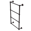 Allied Brass Dottingham Collection 4 Tier 30 Inch Ladder Towel Bar with Dotted Detail DT-28D-30-VB