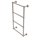 Allied Brass Dottingham Collection 4 Tier 24 Inch Ladder Towel Bar with Groovy Detail DT-28G-24-PEW