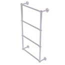 Allied Brass Dottingham Collection 4 Tier 24 Inch Ladder Towel Bar with Twisted Detail DT-28T-24-PC