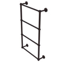 Allied Brass Dottingham Collection 4 Tier 36 Inch Ladder Towel Bar with Twisted Detail DT-28T-36-ABZ