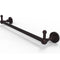 Allied Brass Dottingham Collection 18 Inch Towel Bar with Integrated Hooks DT-41-18-PEG-ABZ