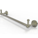 Allied Brass Dottingham Collection 18 Inch Towel Bar with Integrated Hooks DT-41-18-PEG-PNI