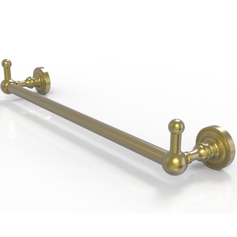 Allied Brass Dottingham Collection 18 Inch Towel Bar with Integrated Hooks DT-41-18-PEG-SBR