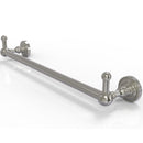 Allied Brass Dottingham Collection 18 Inch Towel Bar with Integrated Hooks DT-41-18-PEG-SN