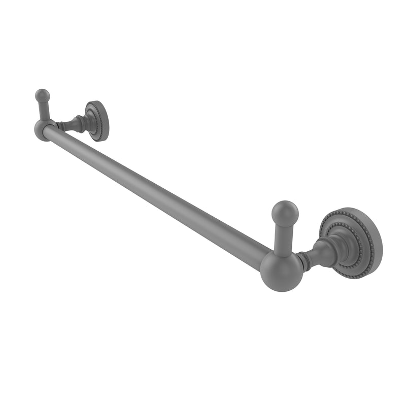 Allied Brass Dottingham Collection 24 Inch Towel Bar with Integrated Hooks DT-41-24-PEG-GYM