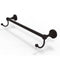 Allied Brass Dottingham Collection 30 Inch Towel Bar with Integrated Hooks DT-41-30-HK-ORB